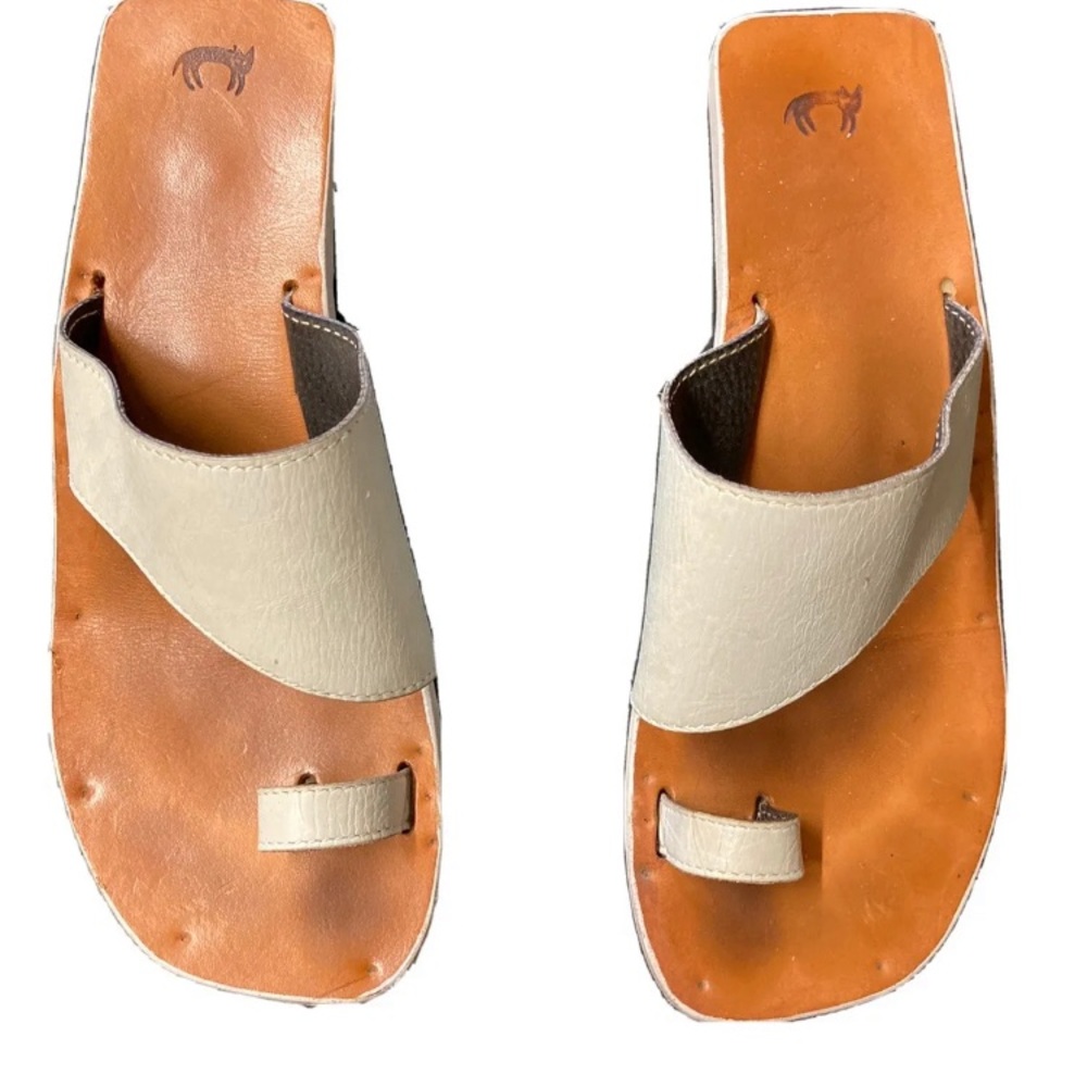 Jutta Neumann handmade leather sandals size 9